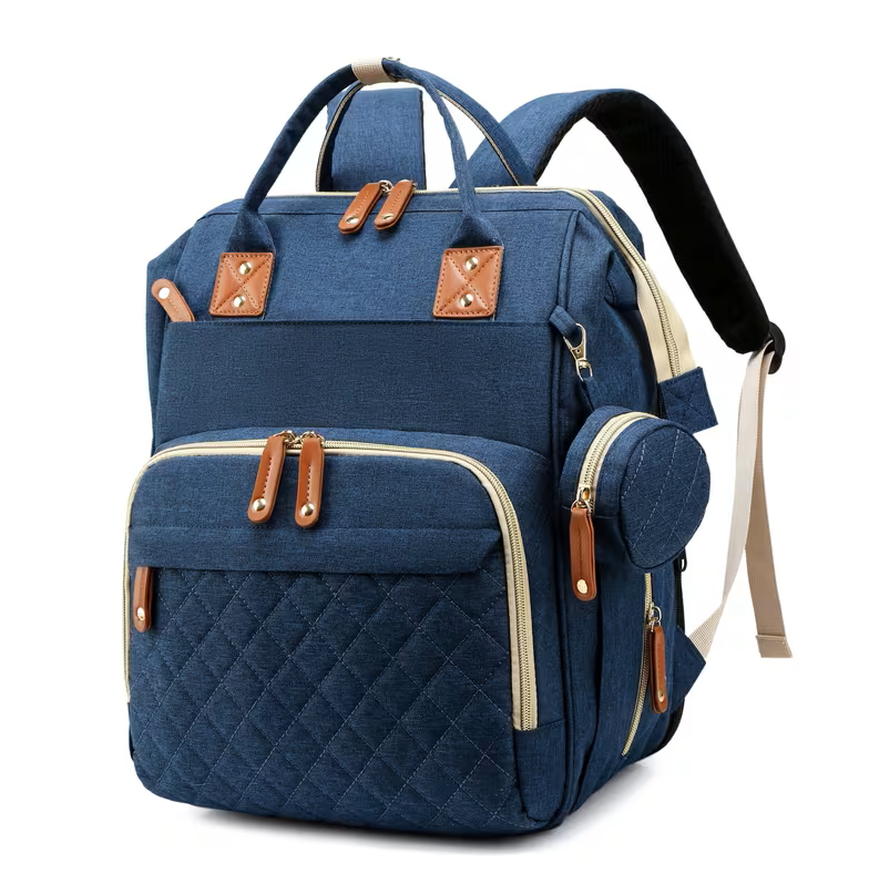 First Embrace Convertible Diaper Bag - Blue