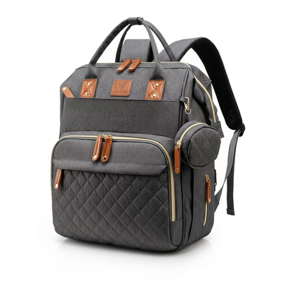 First Embrace Convertible Diaper Bag - Grey